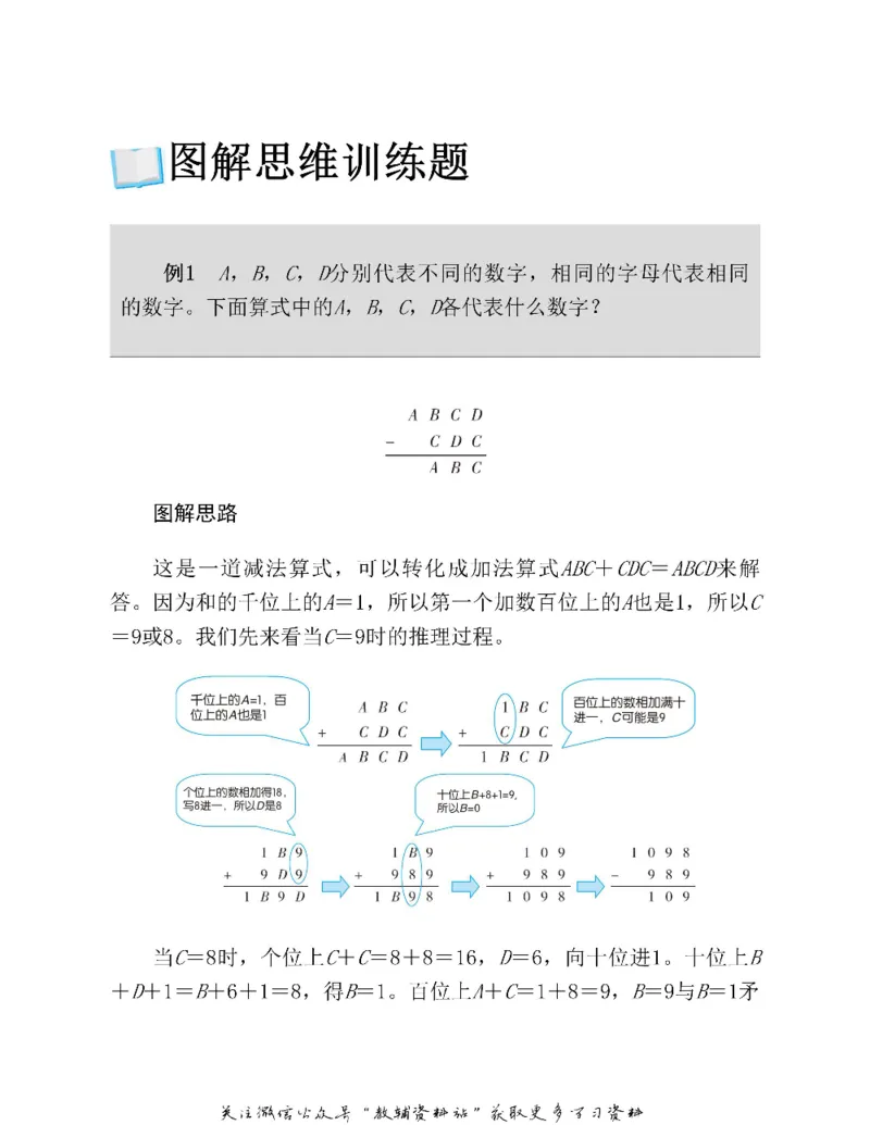 图解小学数学思维训练题四年级_奥数专题合集_H007奥数类教辅汇总PDF_1~6年级图解小学数学思维训练题