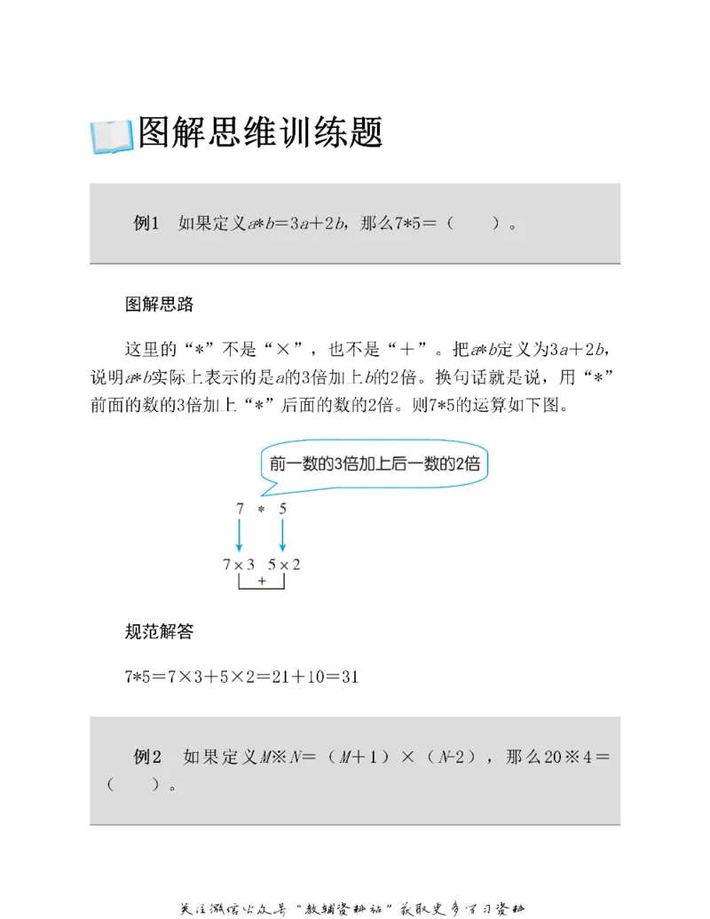 图解小学数学思维训练题四年级_奥数专题合集_H007奥数类教辅汇总PDF_1~6年级图解小学数学思维训练题