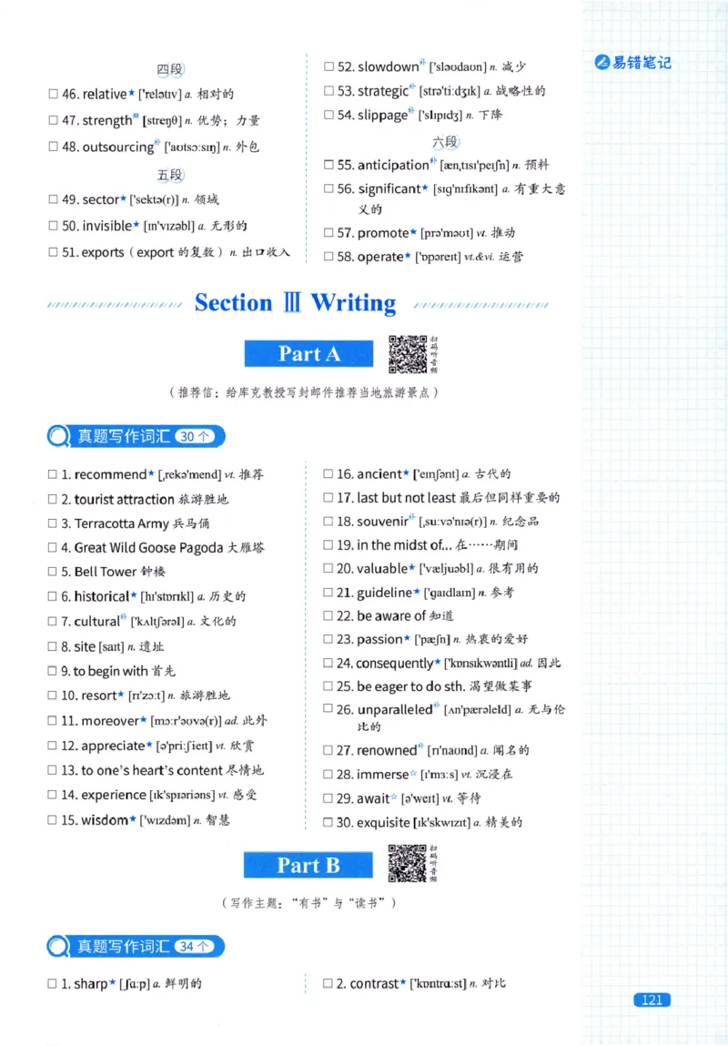 真题配套词汇-英语(一)2007-2026_27考研真题_考研英语一、二真题+解析（1994-2026）_02.考研真相_2027《考研真相》（英一）
