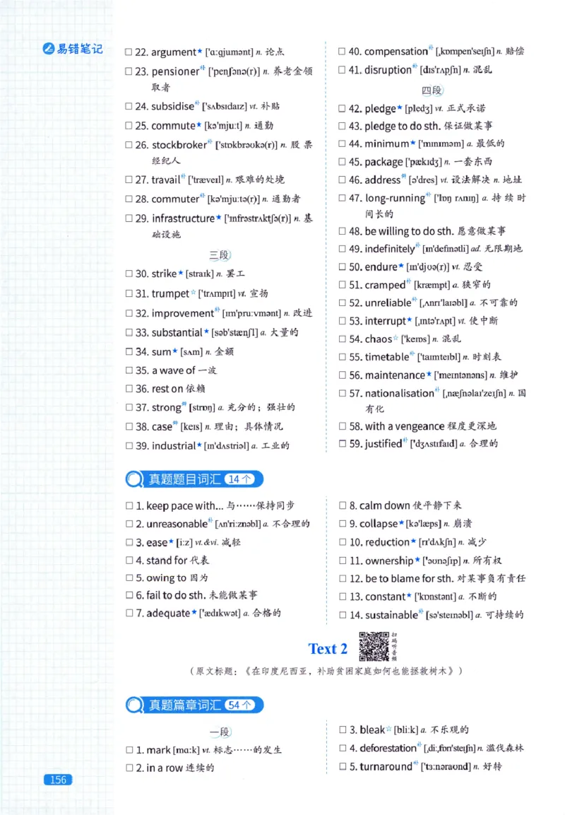 真题配套词汇-英语(一)2007-2026_27考研真题_考研英语一、二真题+解析（1994-2026）_02.考研真相_2027《考研真相》（英一）
