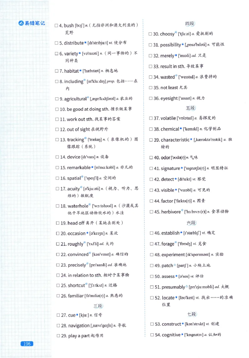 真题配套词汇-英语(一)2007-2026_27考研真题_考研英语一、二真题+解析（1994-2026）_02.考研真相_2027《考研真相》（英一）