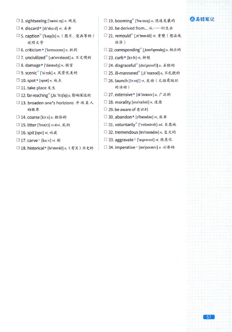真题配套词汇-英语(一)2007-2026_27考研真题_考研英语一、二真题+解析（1994-2026）_02.考研真相_2027《考研真相》（英一）