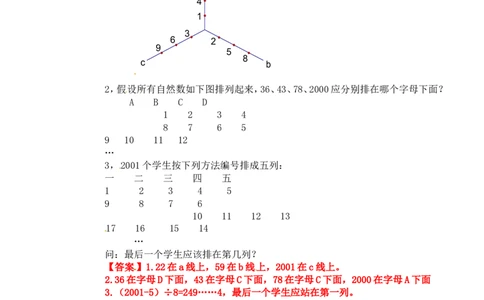四年级数学奥数讲义+练习-第28讲周期问题（全国通用版，含答案）_奥数专题合集_H003小学奥数培训班课程+习题_1-6年级上下册奥数_四年级