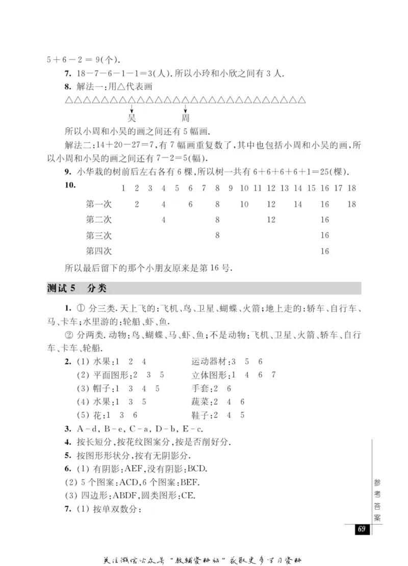 奥数教程&middot;一年级能力测试_奥数专题合集_H007奥数类教辅汇总PDF_1~12年级奥数教程