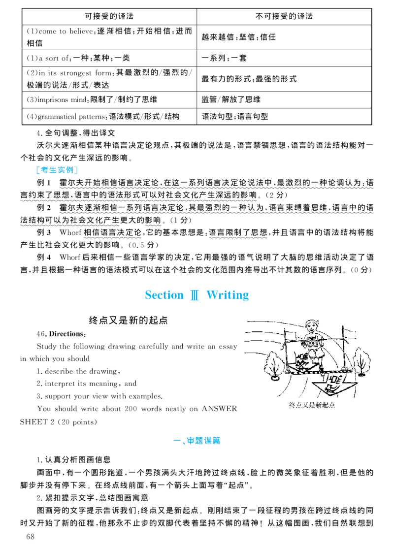 2004年考研英语真题解析_考研真题_x_英语一真题+解析［80-25］_英语一1980-2009真题及解析_1998-2009考研英语一详解（PDF）