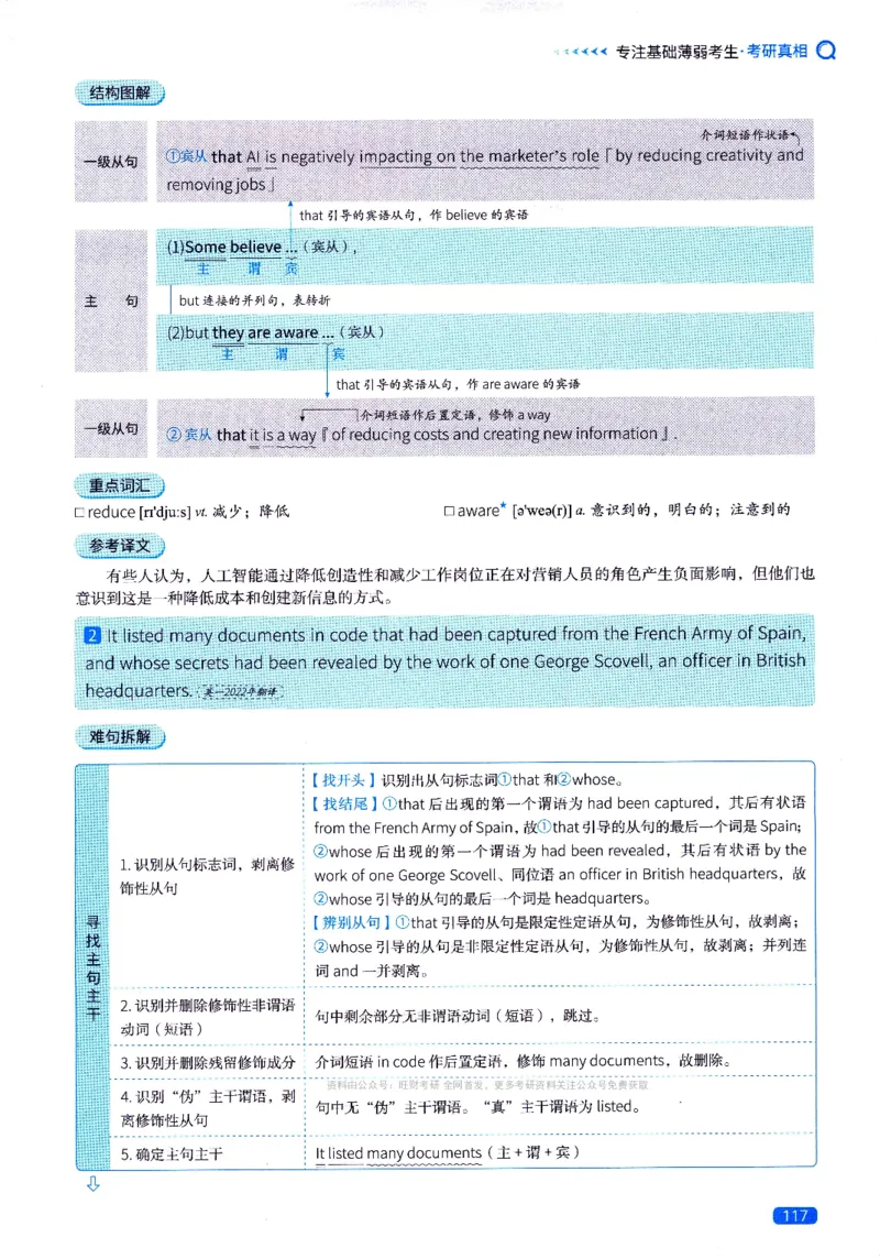 真题长难句篇英一英二均适用_27考研真题_考研英语一、二真题+解析（1994-2026）_02.考研真相_2027《考研真相》（英二）
