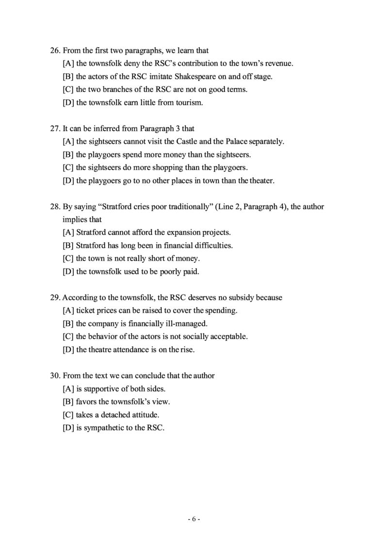 2006年考研英语真题_考研英语+作文模板_1.1980-2025考研英一真题+解析_02、1998-2009年考研英语真题+解析_1998-2009年考研英语真题