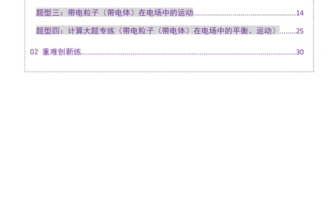 专题09电场带电粒子在电场中的运动（练习）（解析版）_04高考物理_2025年新高考资料_二轮复习_上好课2025年高考物理二轮复习讲练测（新高考通用）3381829