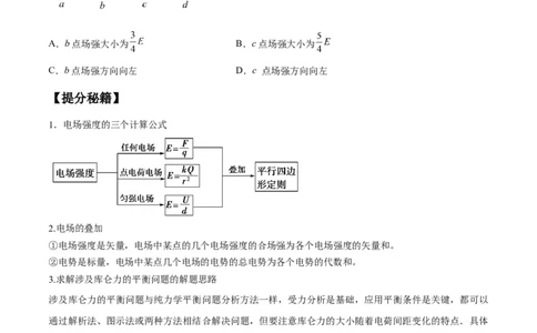 专题10电场性质的综合应用（原卷版）_04高考物理_新高考复习资料_2024新高考复习资料_二轮复习资料_2024年高考物理二轮热点题型归纳与变式演练（新高考通用）