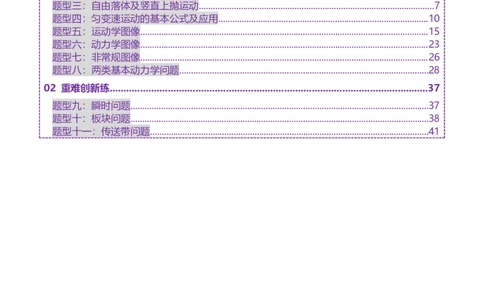 专题02力与直线运动（练习）（解析版）_04高考物理_2025年新高考资料_二轮复习_上好课2025年高考物理二轮复习讲练测（新高考通用）3381829