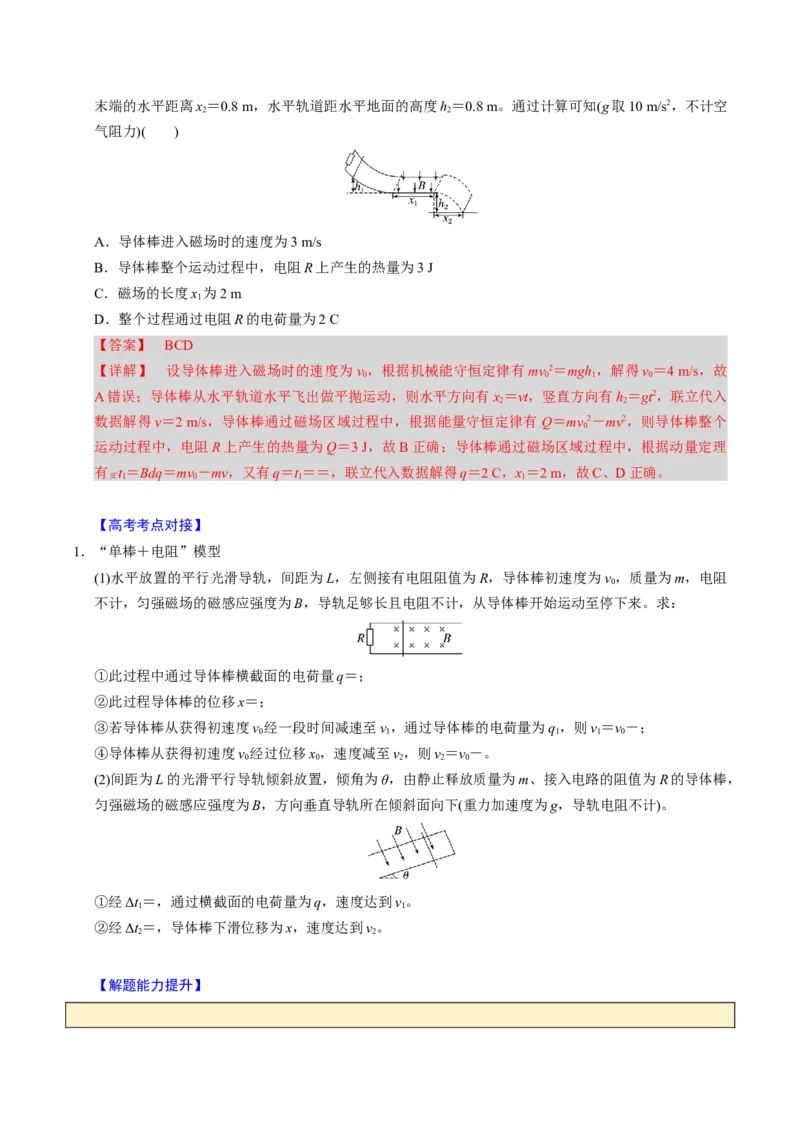 第22讲电磁感应五大题型（举一反三）（解析版）_03高考英语_2025年新高考资料_二轮复习_01高考语文等多个文件_备战2025年高考物理举一反三系列（新高考通用）