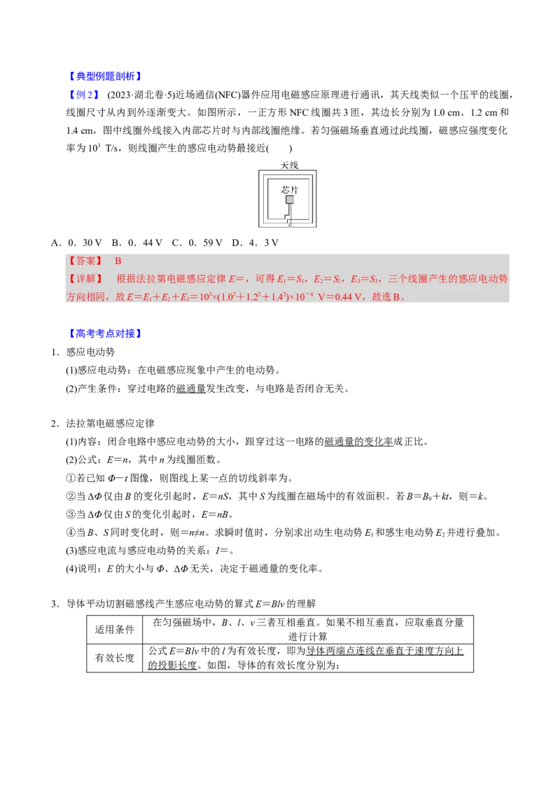 第22讲电磁感应五大题型（举一反三）（解析版）_03高考英语_2025年新高考资料_二轮复习_01高考语文等多个文件_备战2025年高考物理举一反三系列（新高考通用）