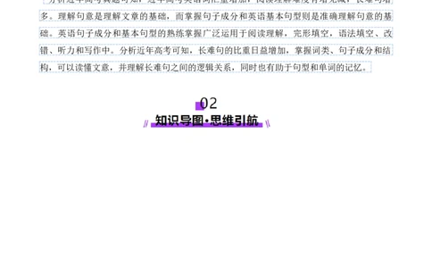 第19讲句子成分、基本句型、长难句（讲义）（原卷版）_03高考英语_2025年新高考资料_一轮复习_2025年高考英语一轮复习讲练测（新教材新高考，含2024年高考真题）_语法