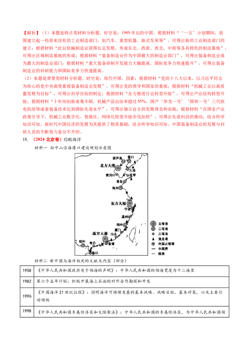 第19讲改革开放与社会主义现代化建设新时期（练习）（解析版）_07高考历史_2025年新高考资料_一轮复习_2025年高考历史一轮复习讲练测（新教材新高考）（完结）_讲义+练习