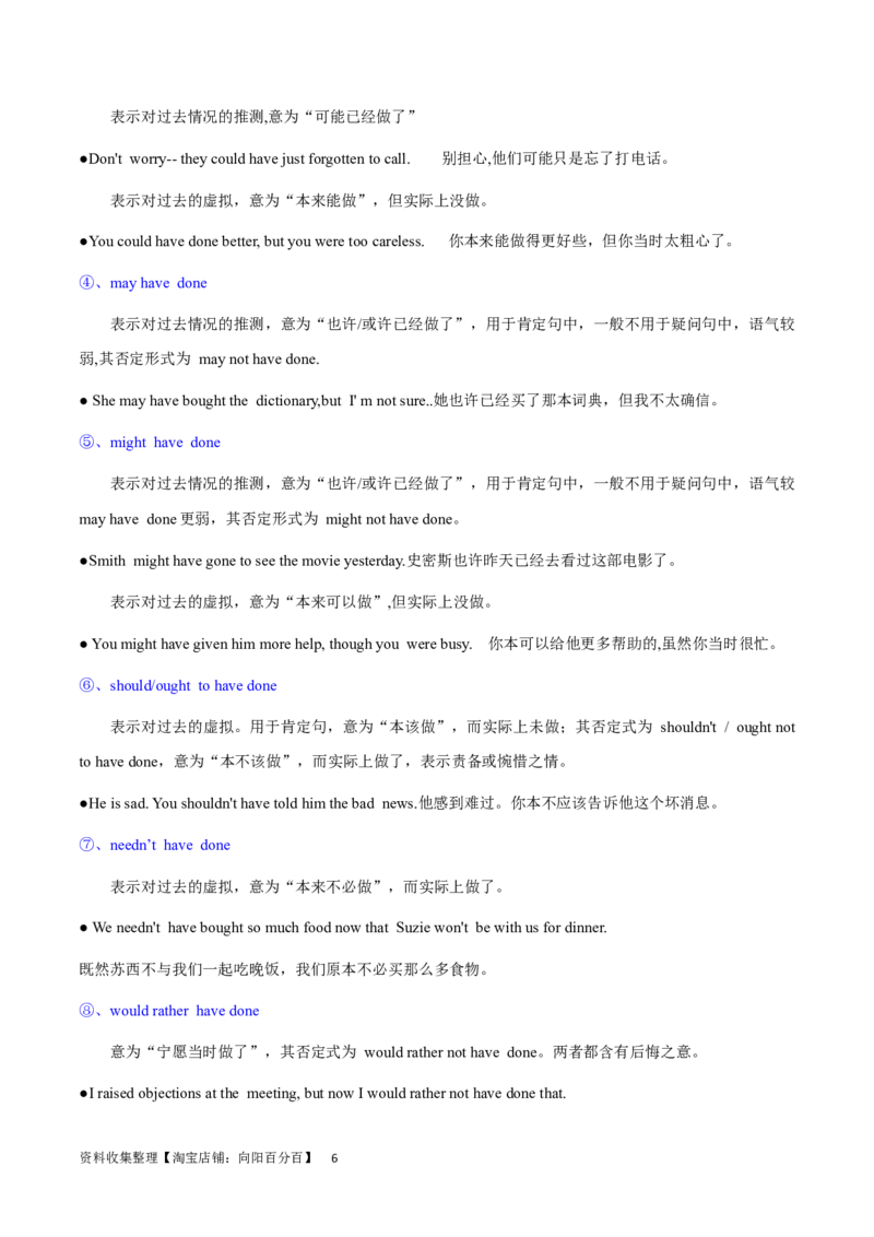 第19讲情态动词和虚拟语气（核心考点精讲精练）（原卷版）-备战2024年高考英语一轮复习考点帮（全国通用）_03高考英语_通用版（老高考）复习资料_2024年复习资料_第二部分语法