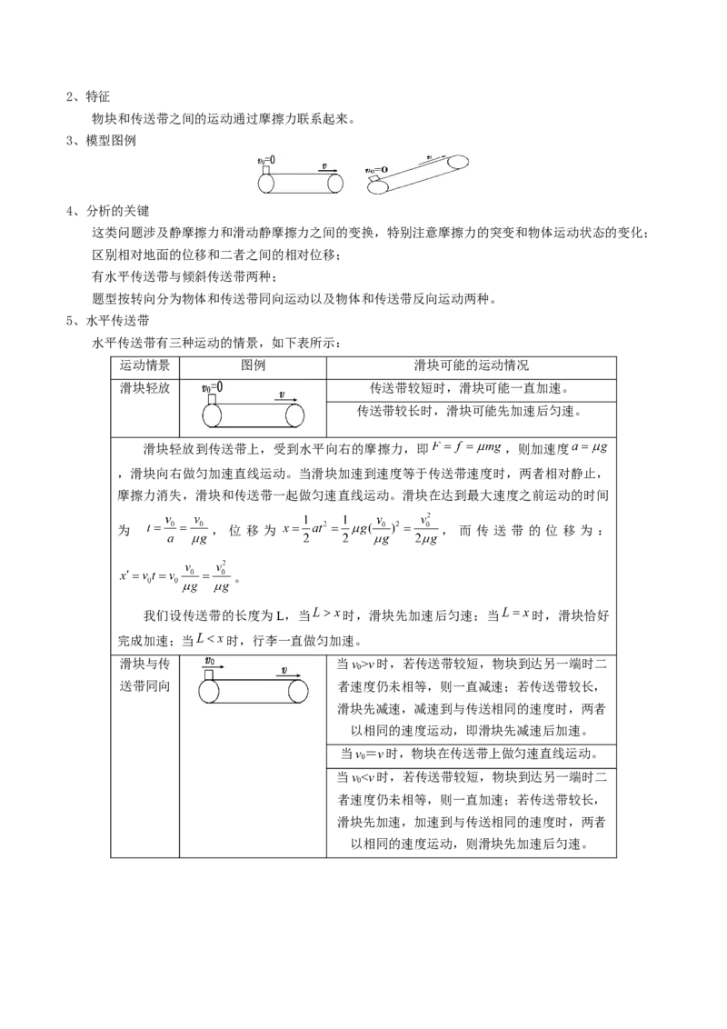 专题03运动和力的关系（解析版）_04高考物理_新高考复习资料_2025年新高考资料_2025年高考物理一轮复习知识清单