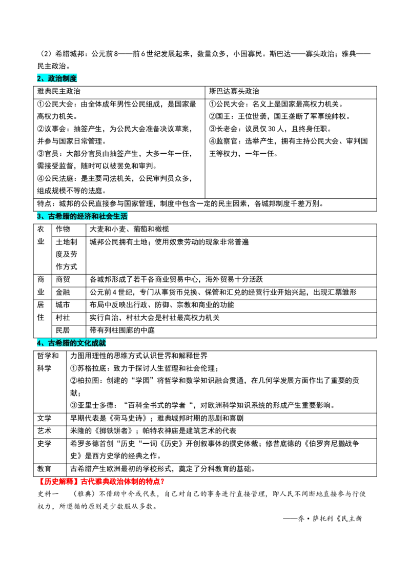 第21讲古代文明的产生、扩展与交流（讲义）（原卷版）_07高考历史_2025年新高考资料_一轮复习_2025年高考历史一轮复习讲练测（新教材新高考）（完结）_讲义+练习