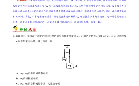 专题07动量守恒定律-备战2019年高考物理之纠错笔记系列（解析版）_04高考物理_新高考复习资料_2022年新高考复习资料_高考物理2022年一轮复习各版本_赠19年高考物理纠错笔记_712
