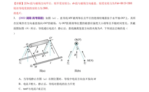 专题10磁场带电粒子在磁场中的运动（练习）（解析版）_04高考物理_新高考复习资料_2024新高考复习资料_二轮复习资料_2024年高考物理二轮复习讲练测（新教材新高考）