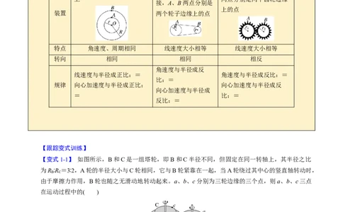 第12讲圆周运动四大题型（举一反三）（解析版）_03高考英语_2025年新高考资料_二轮复习_01高考语文等多个文件_备战2025年高考物理举一反三系列（新高考通用）