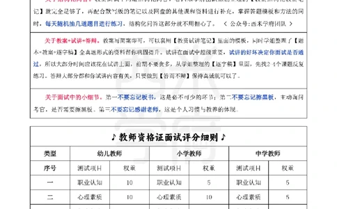 25上中小学-结构化重点笔记（背诵版）_初中物理教资面试_02初中结构化_最新结构化：重点笔记25上⭐
