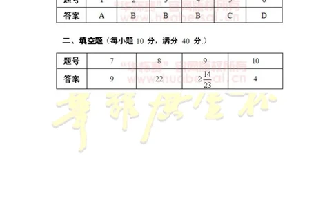 第十八届华罗庚金杯初赛试题B（小学高年级组）答案_奥数专题合集_H003小学奥数培训班课程+习题_华罗庚_小高