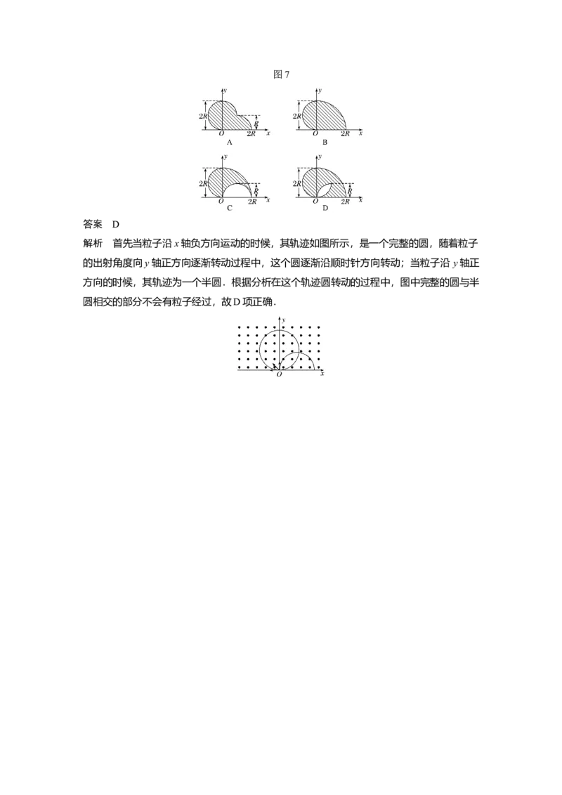 2022年高考物理一轮复习第10章专题强化19动态圆问题_04高考物理_新高考复习资料_2022年新高考复习资料_高考物理2022年一轮复习各版本_1.2022年高考物理一轮复习全国通用版