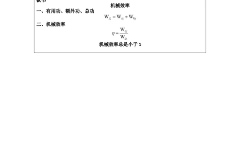 12.3机械效率_初中物理教资面试_03初中物理逐字稿_1初中物理逐字稿（260篇）_1初中物理试讲稿250篇重点_人教和沪科初中物理试讲稿_人教版_八下