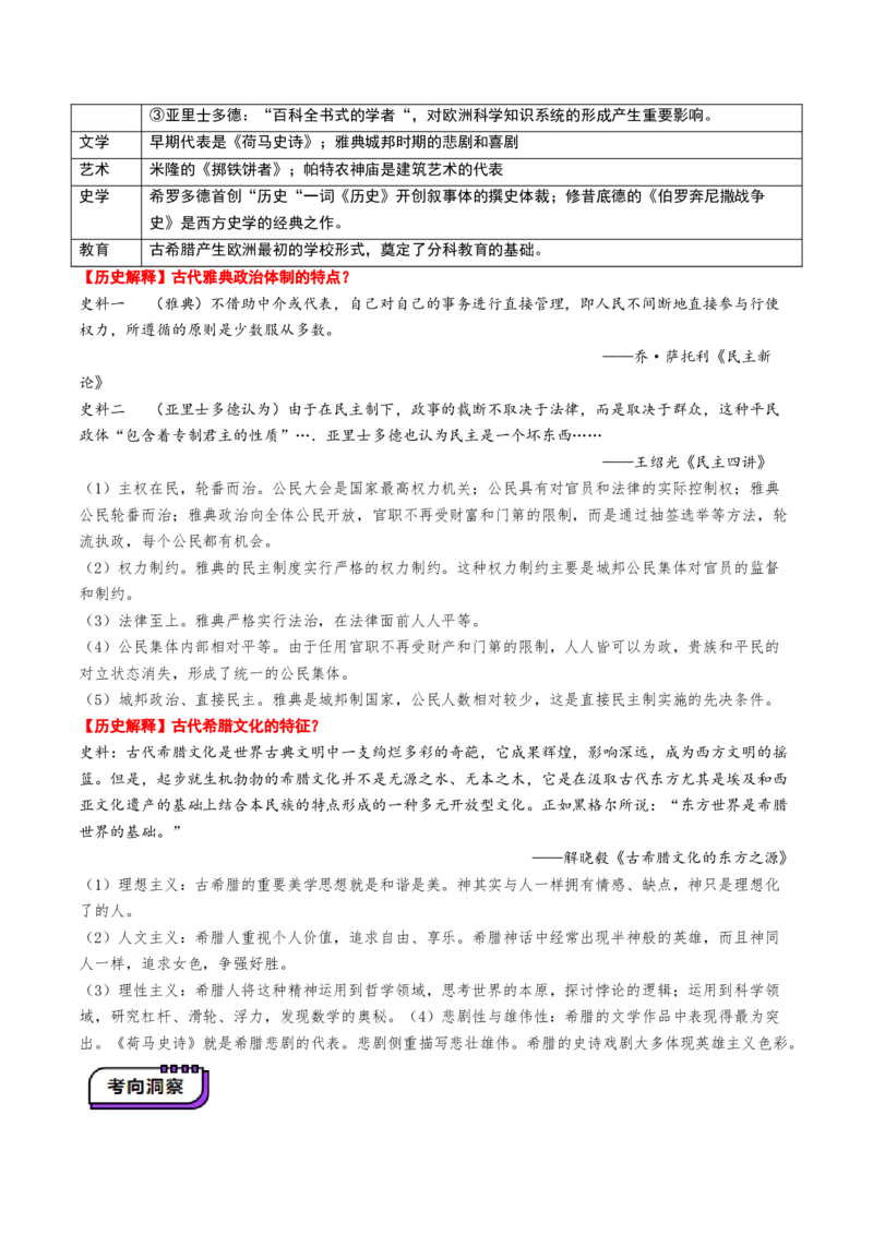 第21讲古代文明的产生、扩展与交流（讲义）（解析版）_07高考历史_2025年新高考资料_一轮复习_2025年高考历史一轮复习讲练测（新教材新高考）（完结）_讲义+练习