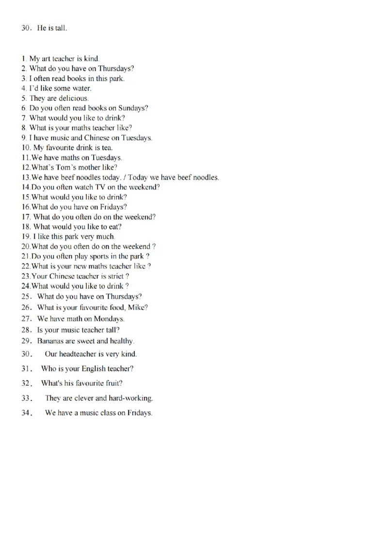 英语通用五年级英语上册英语每日一练小纸条(1)_小学1-6年级常用的上册资源汇总_五年级上册资料(1)