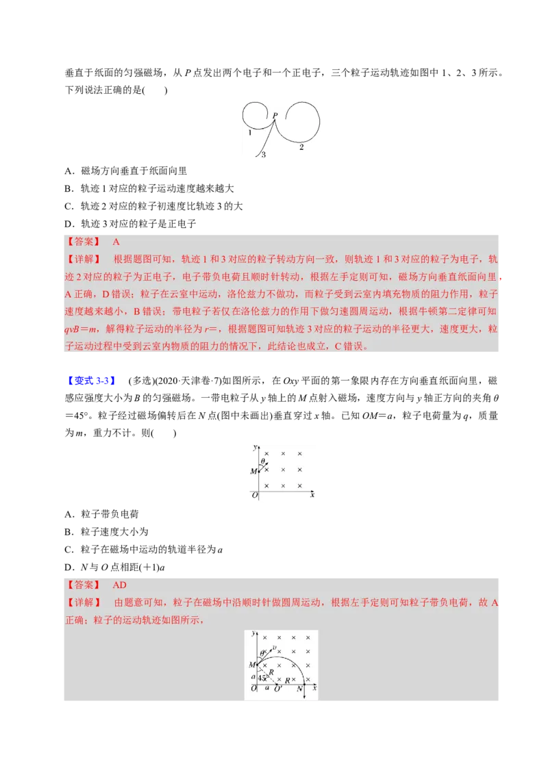 第20讲磁场四大题型（举一反三）（解析版）_03高考英语_2025年新高考资料_二轮复习_01高考语文等多个文件_备战2025年高考物理举一反三系列（新高考通用）