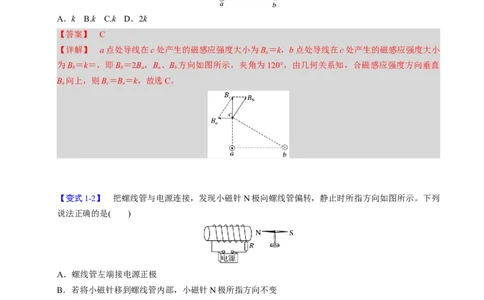 第20讲磁场四大题型（举一反三）（解析版）_03高考英语_2025年新高考资料_二轮复习_01高考语文等多个文件_备战2025年高考物理举一反三系列（新高考通用）