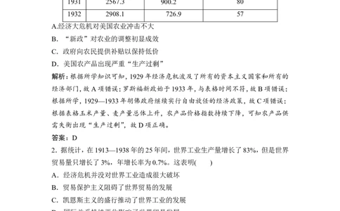 第21讲　世界资本主义经济政策的调整_1129111054_07高考历史_通用版（老高考）复习资料_2023年复习资料_一轮+二轮_高考历史一轮复习资料包
