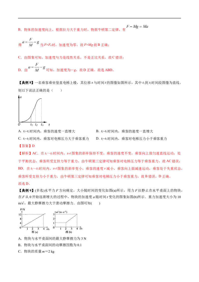 专题03牛顿运动定律与直线运动的结合2022-2023高考三轮精讲突破训练（全国通用）（解析版）_04高考物理_通用版（老高考）复习资料_2023年复习资料_三轮复习