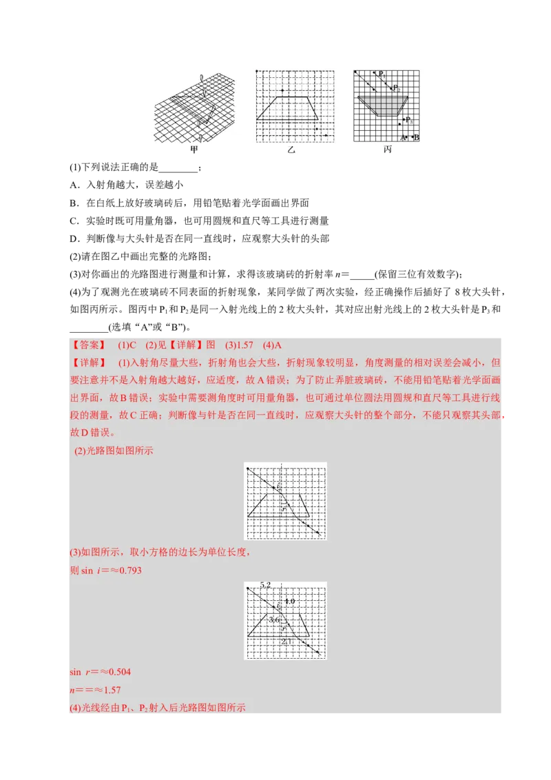 第24讲光三大题型（举一反三）（解析版）_03高考英语_2025年新高考资料_二轮复习_01高考语文等多个文件_备战2025年高考物理举一反三系列（新高考通用）