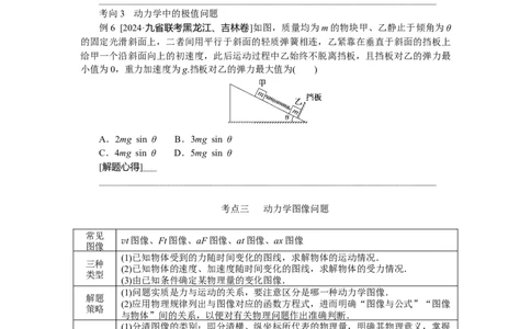 2025年高考物理二轮复习导学案：专题强化四牛顿第二定律的综合应用_04高考物理_2025年新高考资料_二轮复习_2025年高考物理二轮复习专题强化（课件+导学案）