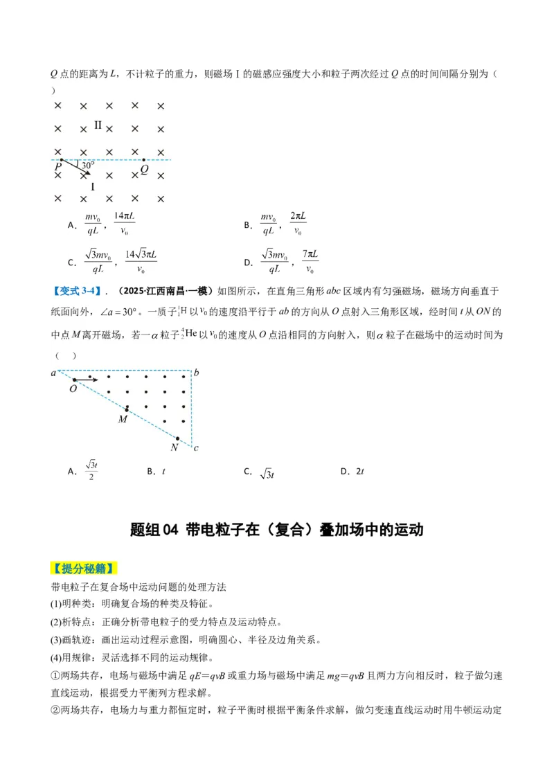 专题05磁场（原卷版）_04高考物理_2025年新高考资料_二轮复习_2025年高考物理二轮热点题型归纳与变式演练（新高考通用）339880232