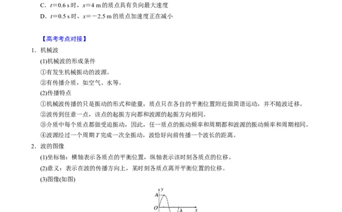 第16讲机械振动机械波三大题型（举一反三）（原卷版）_03高考英语_2025年新高考资料_二轮复习_01高考语文等多个文件_备战2025年高考物理举一反三系列（新高考通用）
