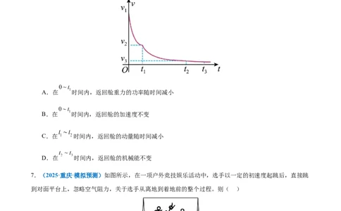 专题07动量定理动量守恒定律（练习）（原卷版）_04高考物理_2025年新高考资料_二轮复习_上好课2025年高考物理二轮复习讲练测（新高考通用）3381829