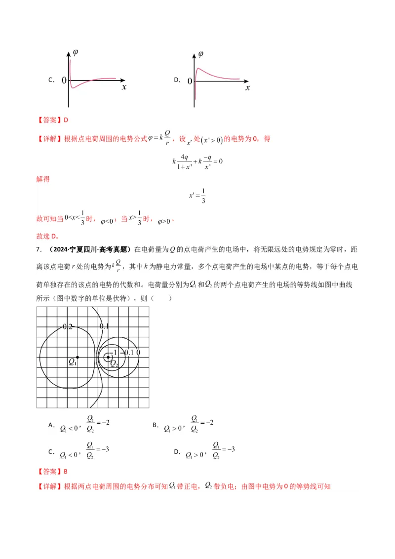专题04静电场的性质(解析版)_04高考物理_2025年新高考资料_二轮复习_2025年高考物理二轮热点题型归纳与变式演练（新高考通用）339880232