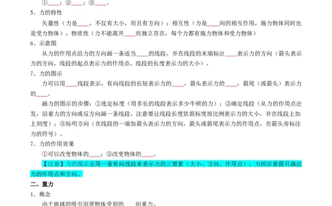 专题02相互作用（原卷版）_04高考物理_新高考复习资料_2025年新高考资料_2025年高考物理一轮复习知识清单