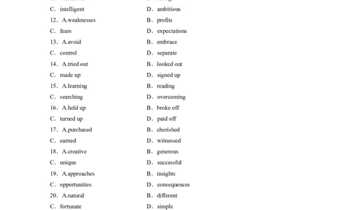 第1组　组合练(二)　语言知识精准练　完形填空＋语法填空_03高考英语_通用版（老高考）复习资料_2023年复习资料_二轮复习_2023年高考英语二轮复习讲义+课件（全国版）_学生版