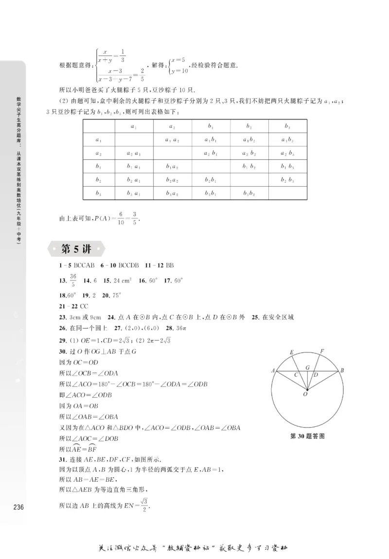 尖子生高分题库9年级_奥数专题合集_H007奥数类教辅汇总PDF_1~9年级尖子生高分题库