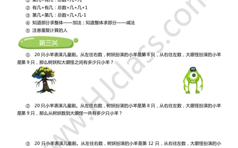 第五讲-排队的学问（学生版讲义）_奥数专题合集_H003小学奥数培训班课程+习题_二年级_二年级衔接课