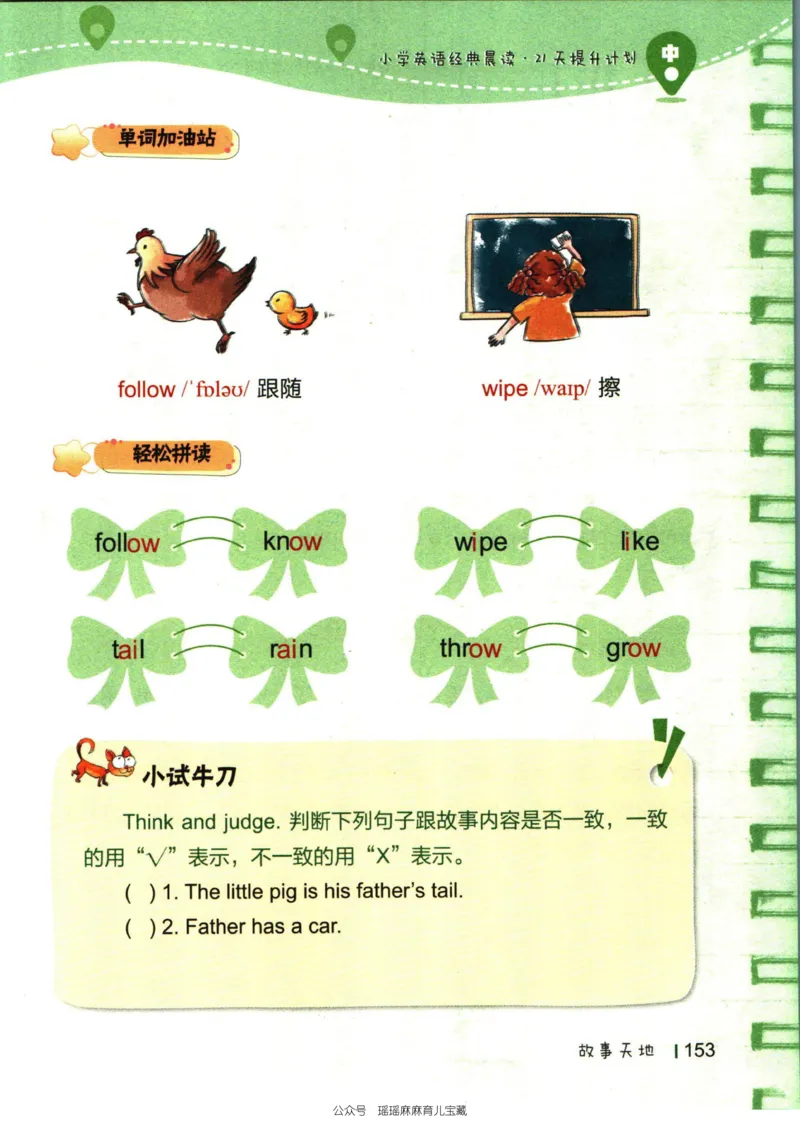 小学英语经典晨读中_小学1-6年级常用的上册资源汇总_一年级上册资料