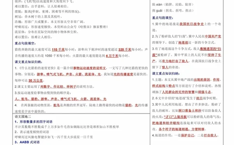 课课贴5年级上册每课重点生字组词认读贴，贴在课本空白处(1)(1)(1)_小学1-6年级常用的上册资源汇总_五年级上册资料(1)