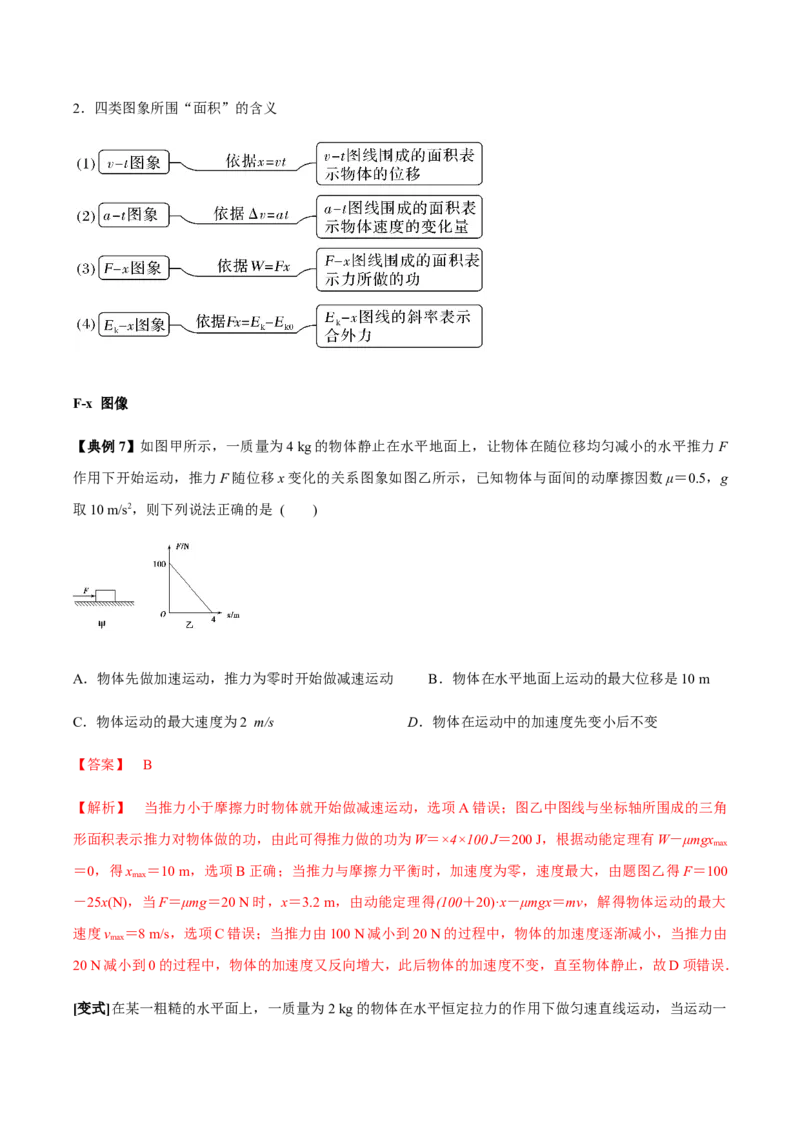 专题08功能关系的应用2022-2023高考三轮精讲突破训练（全国通用）（解析版）_04高考物理_通用版（老高考）复习资料_2023年复习资料_三轮复习_2023年高考物理三轮精讲突破训练全国通用