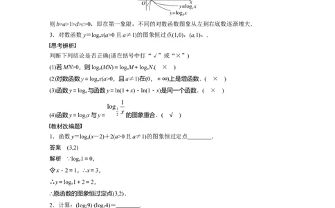 第2章&sect;2.7　对数与对数函数_02高考数学_新高考复习资料_2023年新高考资料_一轮复习_2023新高考大一轮复习讲义+课件_2023年高考数学一轮复习讲义（新高考）