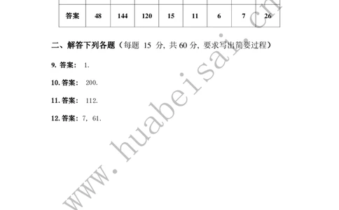 第十七届华罗庚金杯初赛试题A（小学中年级组）答案_奥数专题合集_H003小学奥数培训班课程+习题_华罗庚_小中