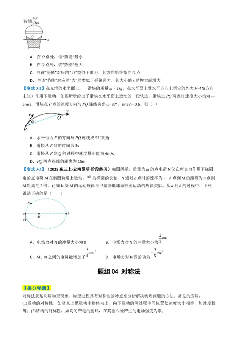 专题01选择题的答题技巧与攻略（原卷版）_04高考物理_2025年新高考资料_二轮复习_2025年高考物理二轮热点题型归纳与变式演练（新高考通用）339880232